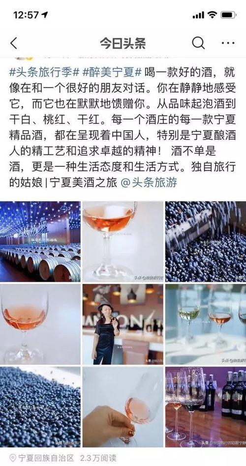 宁夏今日头条旅游视频,今日头条带你领略塞上江南魅力